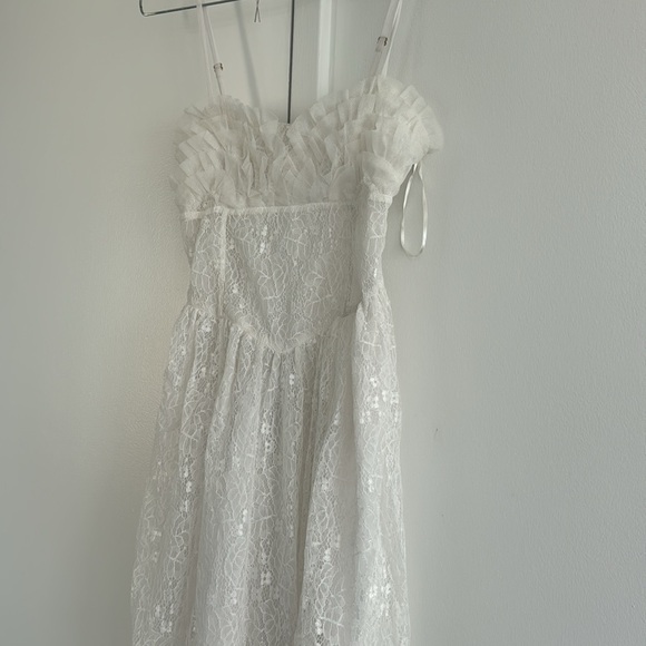 LoveShackFancy Dresses & Skirts - LoveShackFancy White Lace Maxi Dress